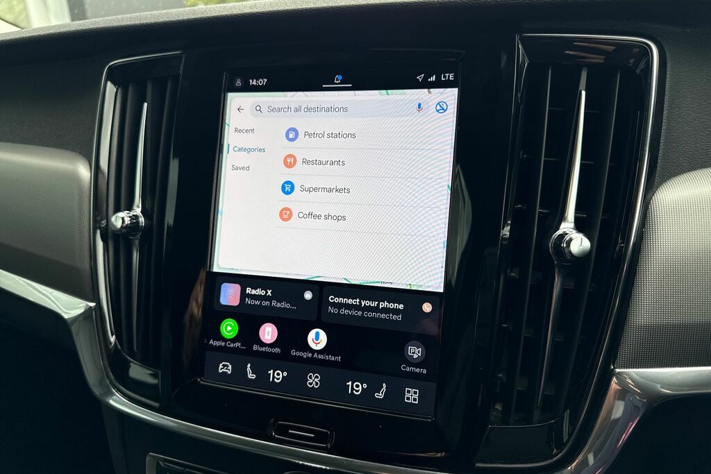 Volvo V90 Recharge R-design, T6 Awd Plug-in Hybrid Black #49
