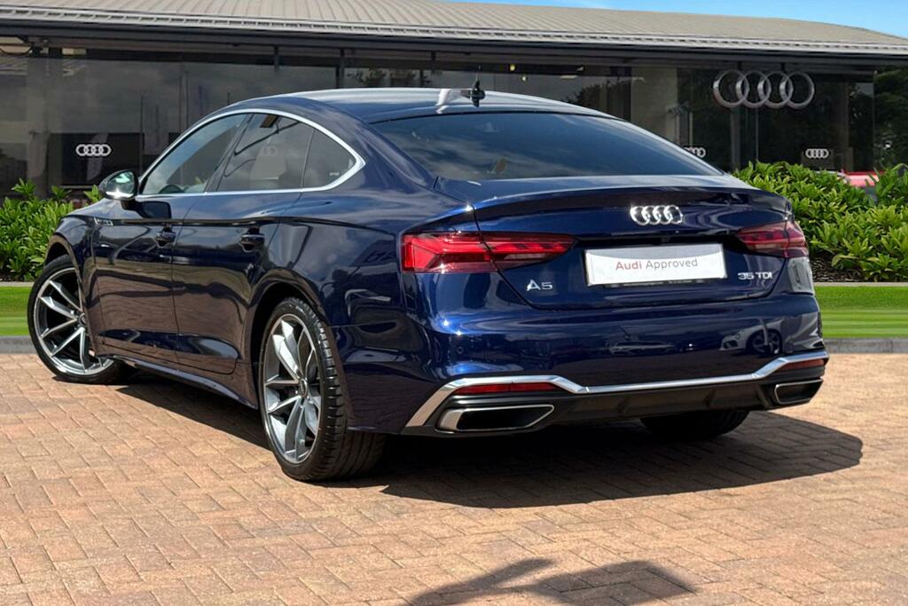 Audi A5 S Line 35 Tdi 163 Ps S Tronic Blue #2