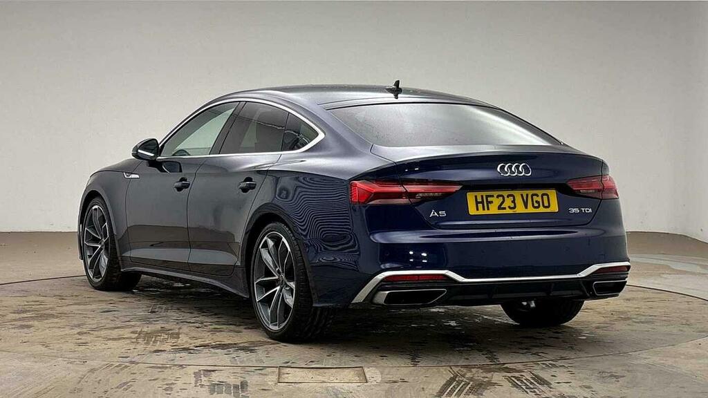Audi A5 S Line 35 Tdi 163 Ps S Tronic Blue #3