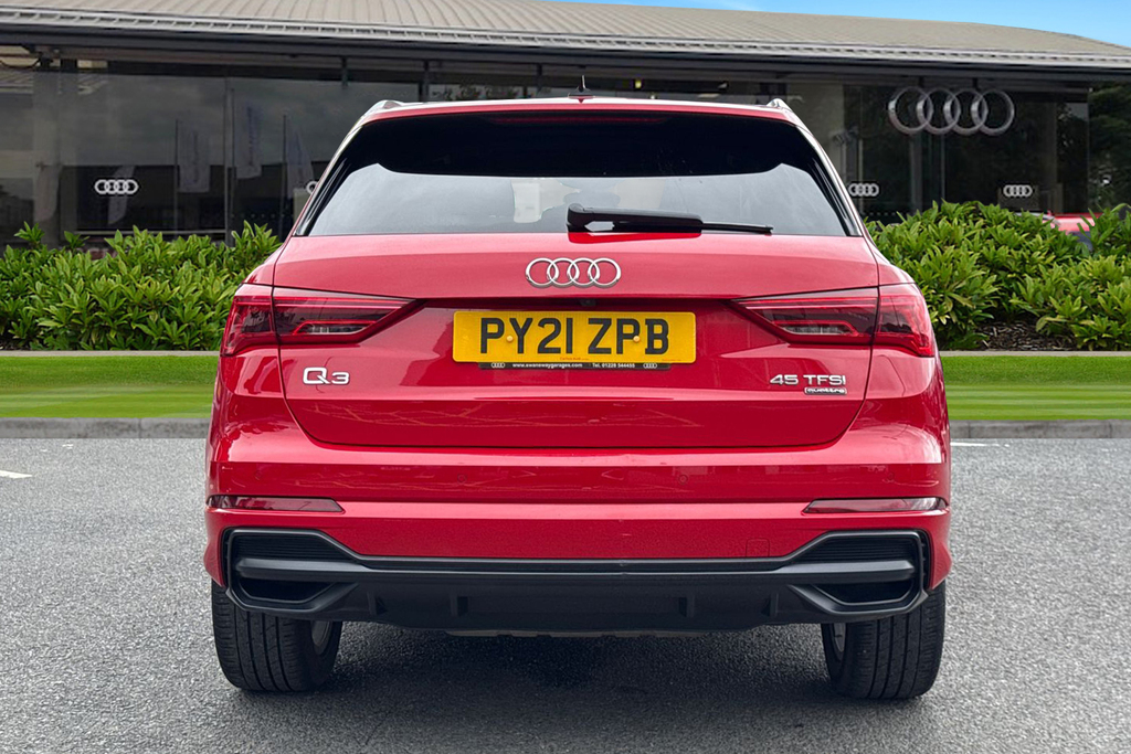Audi Q3 S Line 45 Tfsi Quattro 245 Ps S Tronic Red #4