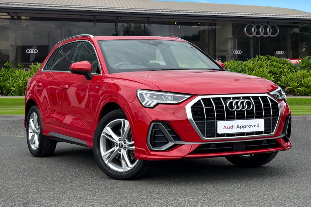 Audi Q3 S Line 45 Tfsi Quattro 245 Ps S Tronic Red