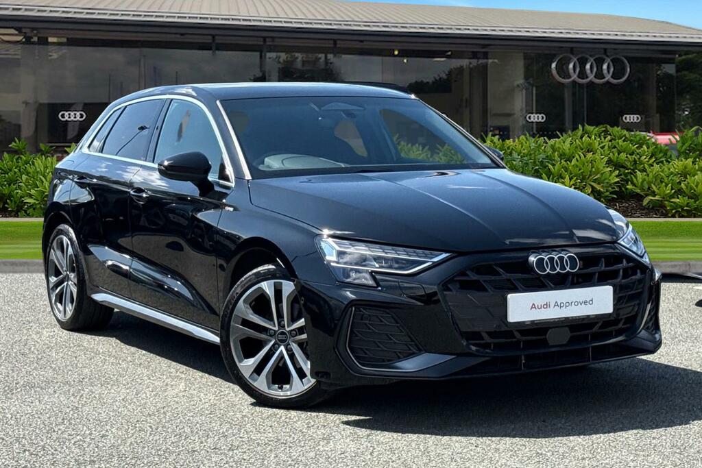 Audi A3 S Line Tfsi 116 Ps S Tronic KM75XJC Black