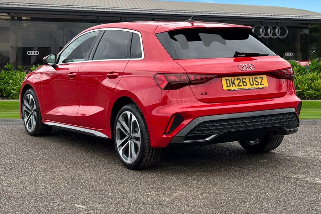 Audi A3 S Line 40 Tfsi E 204 Ps S Tronic DK26USZ Red #2