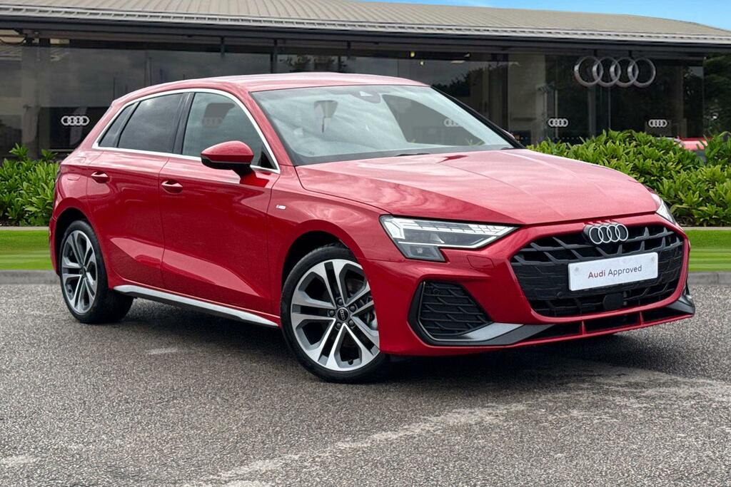 Audi A3 S Line 40 Tfsi E 204 Ps S Tronic Red