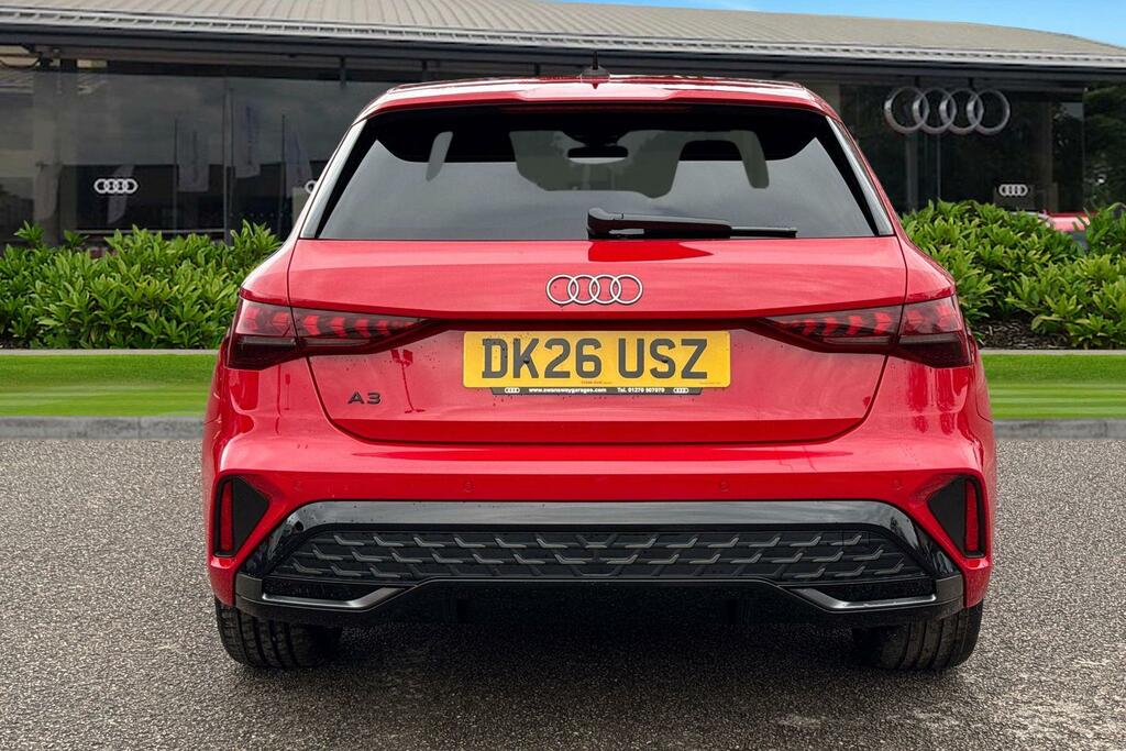 Audi A3 S Line 40 Tfsi E 204 Ps S Tronic DK26USZ Red #4
