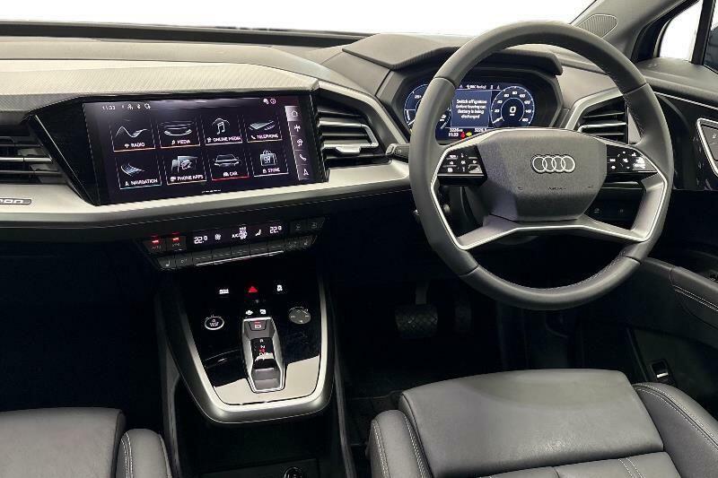 Audi Q4 E Tron 150Kw 40 63Kwh Sport Leather Blue #2