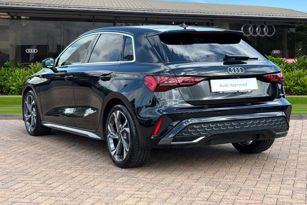 Audi A3 S Line Tfsi 150 Ps S Tronic BU75ZFH Black #2
