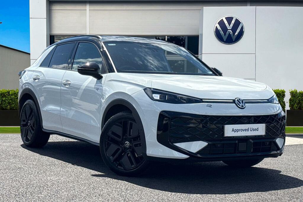 Volkswagen T-Roc 1.5 Etsi 150 R-line Dsg Black Pack Iq Head MV26UEP White