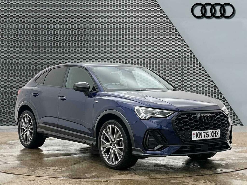 Audi Q3 Black Edition 35 Tdi 150 Ps S Tronic Blue