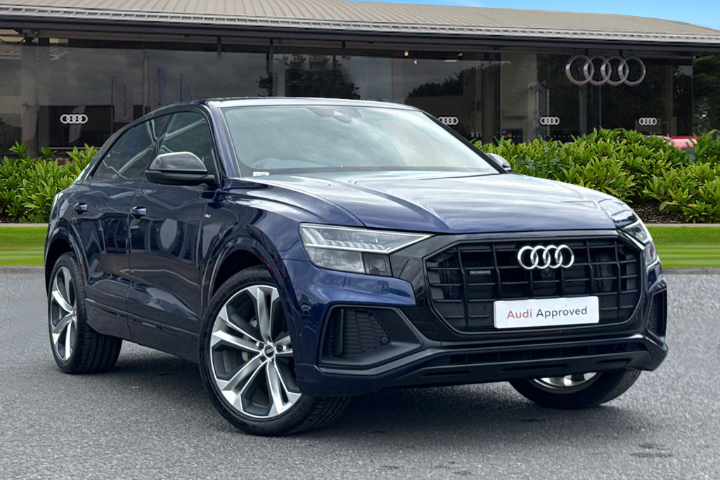 Audi Q8 Black Edition 50 Tdi Quattro 286 Ps Tiptronic Blue