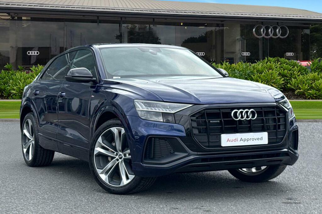Audi Q8 Black Edition 50 Tdi Quattro 286 Ps Tiptronic Blue