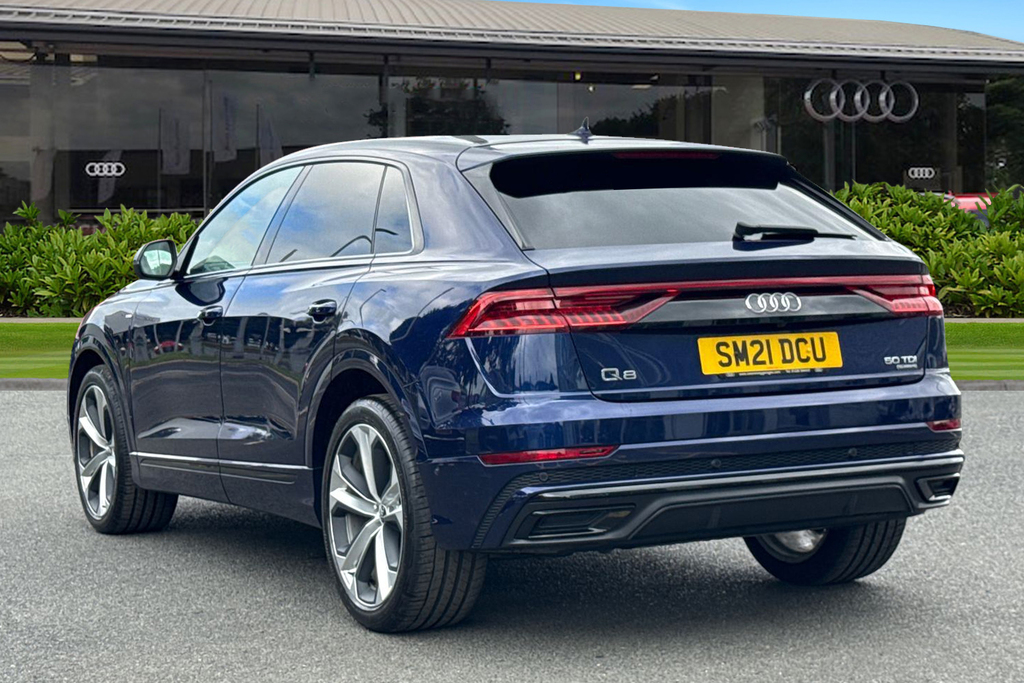 Audi Q8 Black Edition 50 Tdi Quattro 286 Ps Tiptronic Blue #2