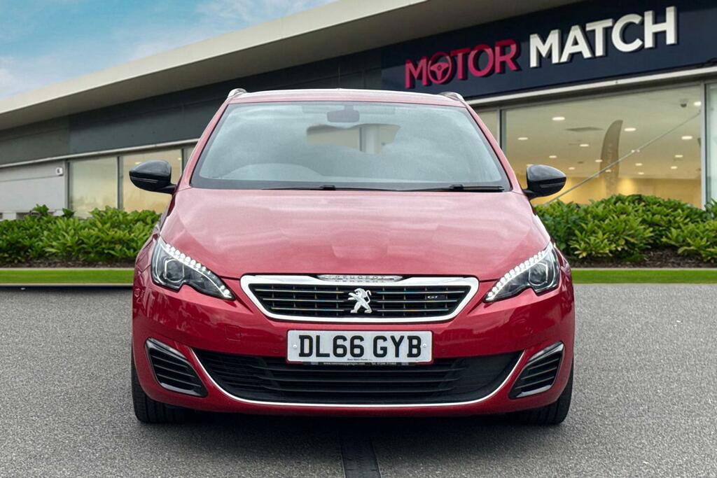 Peugeot 308 SW 2.0 Bluehdi Gt Eat Euro 6 Ss Red #5
