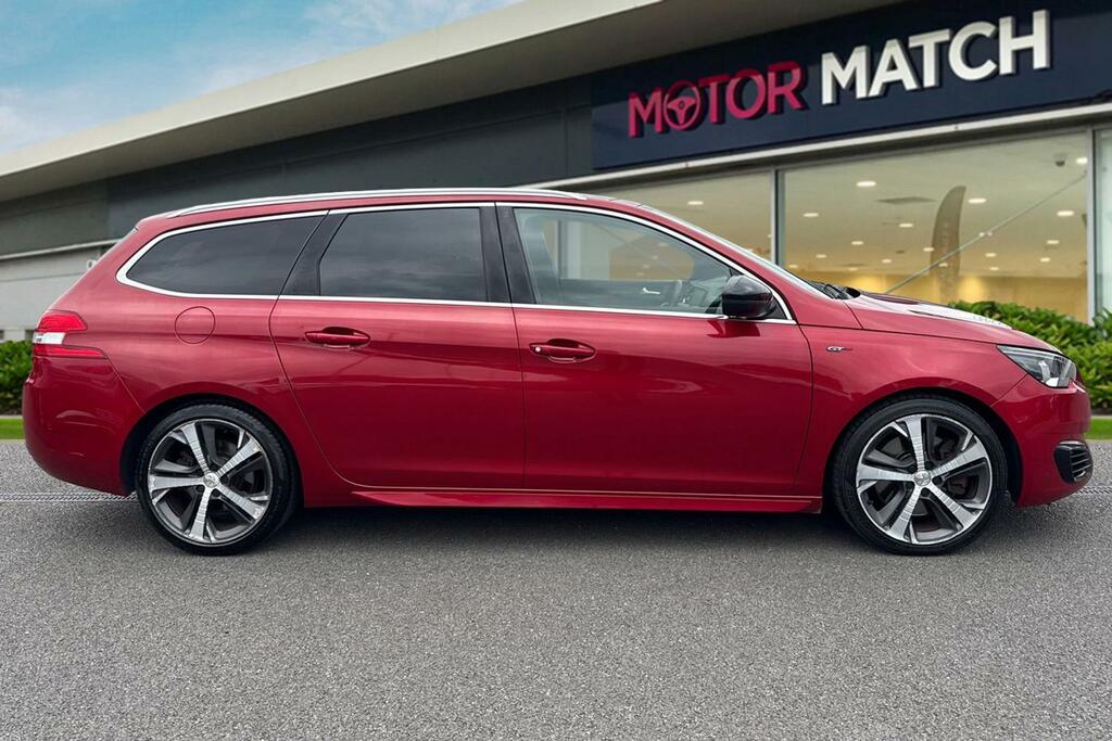 Peugeot 308 SW 2.0 Bluehdi Gt Eat Euro 6 Ss Red #3