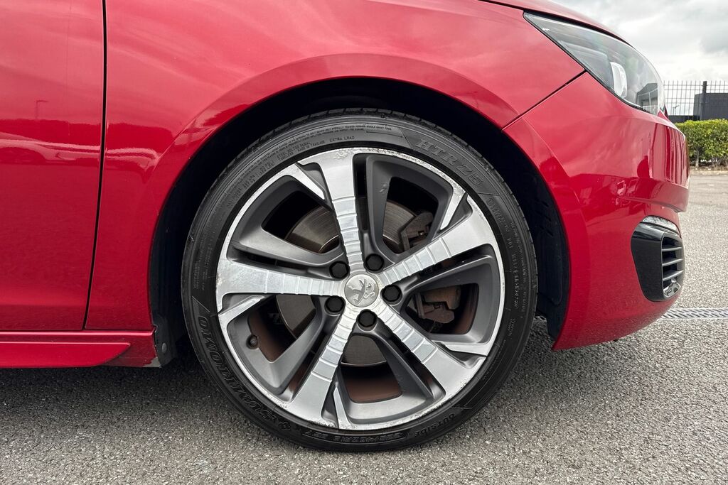 Peugeot 308 SW 2.0 Bluehdi Gt Eat Euro 6 Ss Red #6