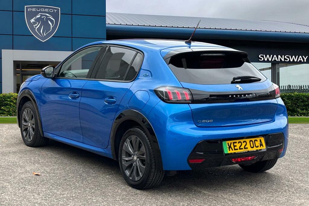 Peugeot e-208 50Kwh Allure Premium 7Kw Charger Blue #2