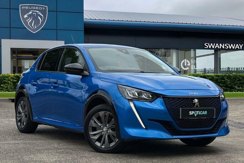 Peugeot e-208 50Kwh Allure Premium 7Kw Charger Blue