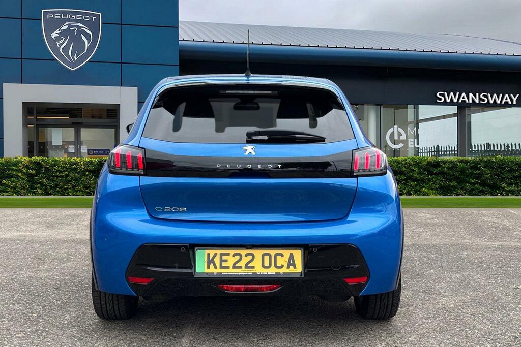 Peugeot e-208 50Kwh Allure Premium 7Kw Charger Blue #4