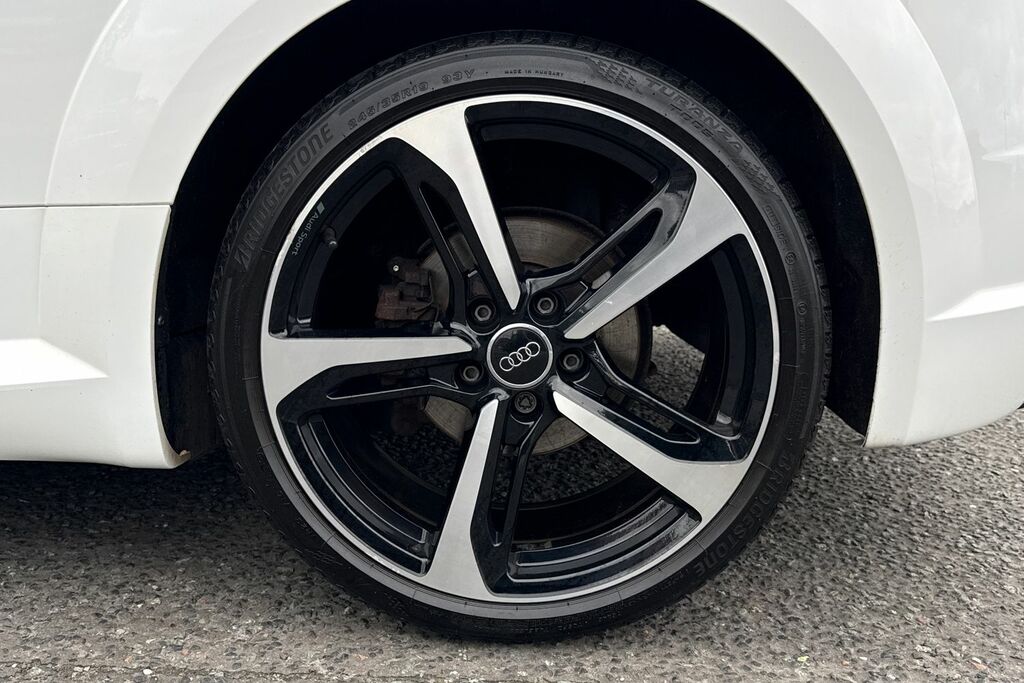 Audi TT 1.8 Tfsi S Line Roadster Euro 6 White #11