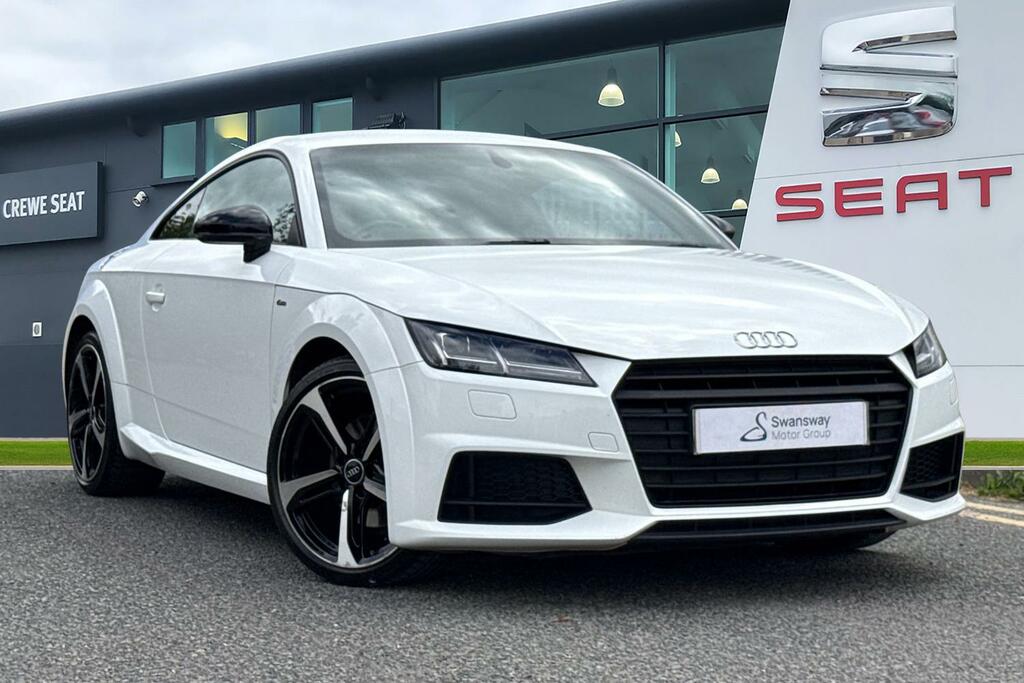 Audi TT 1.8 Tfsi Black Edition Euro 6 Ss White