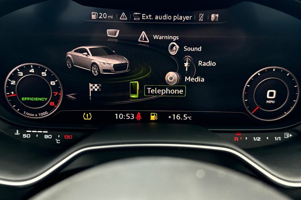 Audi TT 1.8 Tfsi S Line Roadster Euro 6 White #16