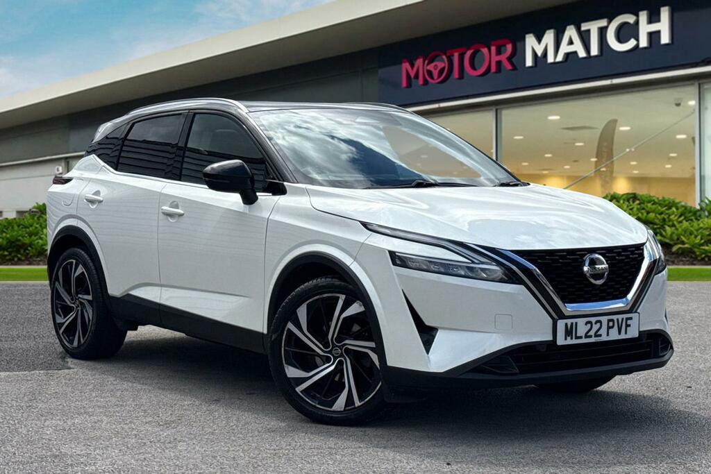 Nissan Qashqai 1.3 Dig-t Mhev Tekna Xtron Euro 6 Ss White