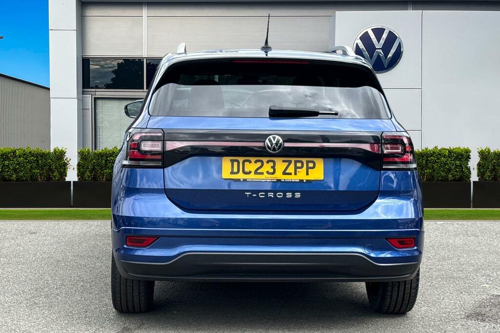 Volkswagen T-Cross 1.5 Tsi Evo R-line Dsg 18 Nevada, Front Blue #4