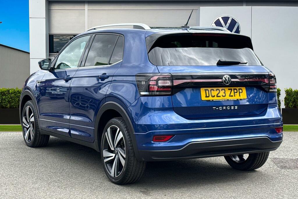 Volkswagen T-Cross 1.5 Tsi Evo R-line Dsg 18 Nevada, Front Blue #2