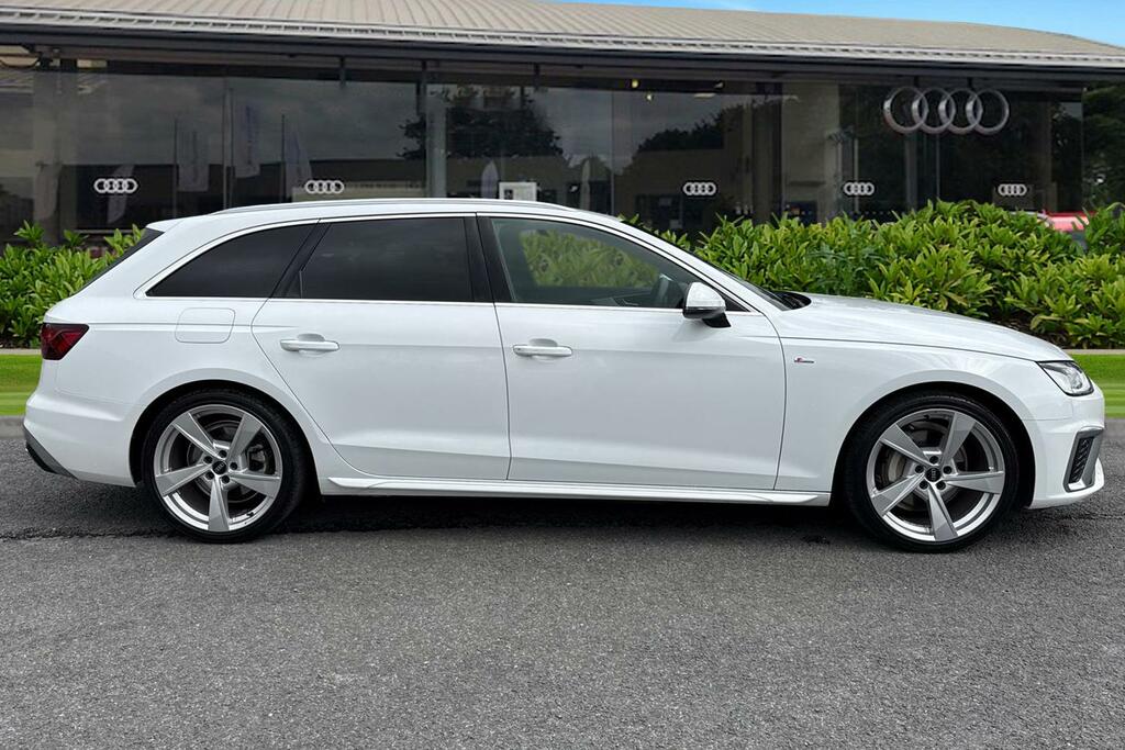 Audi A4 Avant Avant S Line 40 Tfsi 204 Ps S Tronic White #3