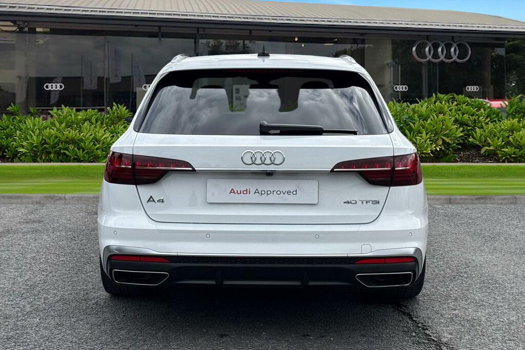 Audi A4 Avant Avant S Line 40 Tfsi 204 Ps S Tronic White #4
