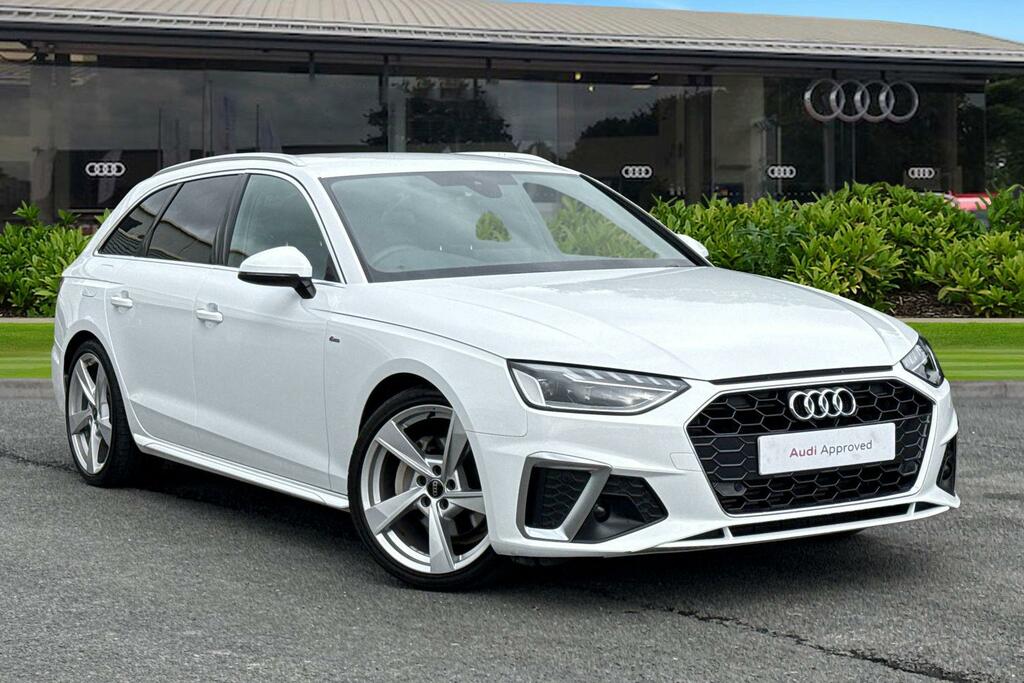 Audi A4 Avant Avant S Line 40 Tfsi 204 Ps S Tronic White