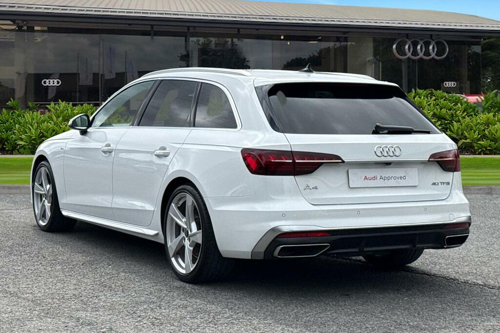 Audi A4 Avant Avant S Line 40 Tfsi 204 Ps S Tronic White #2
