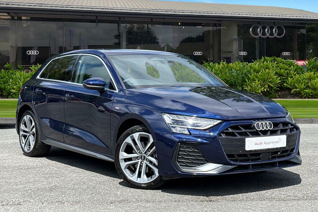 Audi A3 1.5 Tfsie S Line Sportback S Tronic Euro 6 Ss 5 Blue