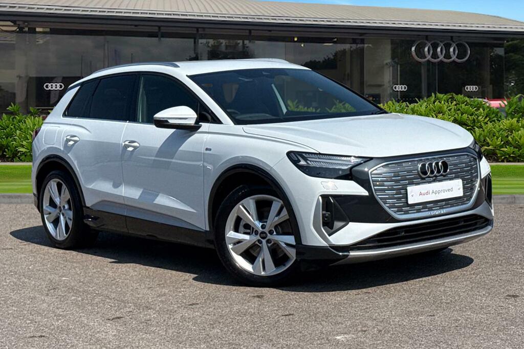 Audi Q4 E Tron Q4 S Line 40 E-tron 150,00 Kw White