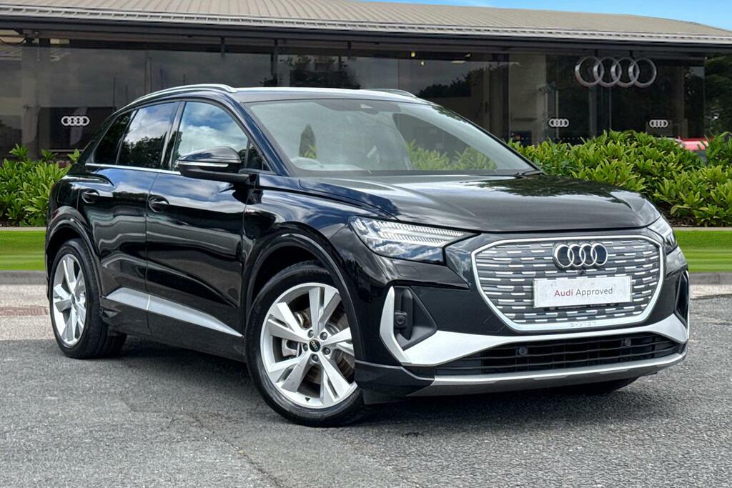 Audi Q4 E Tron Q4 S Line 45 E-tron 210,00 Kw Black
