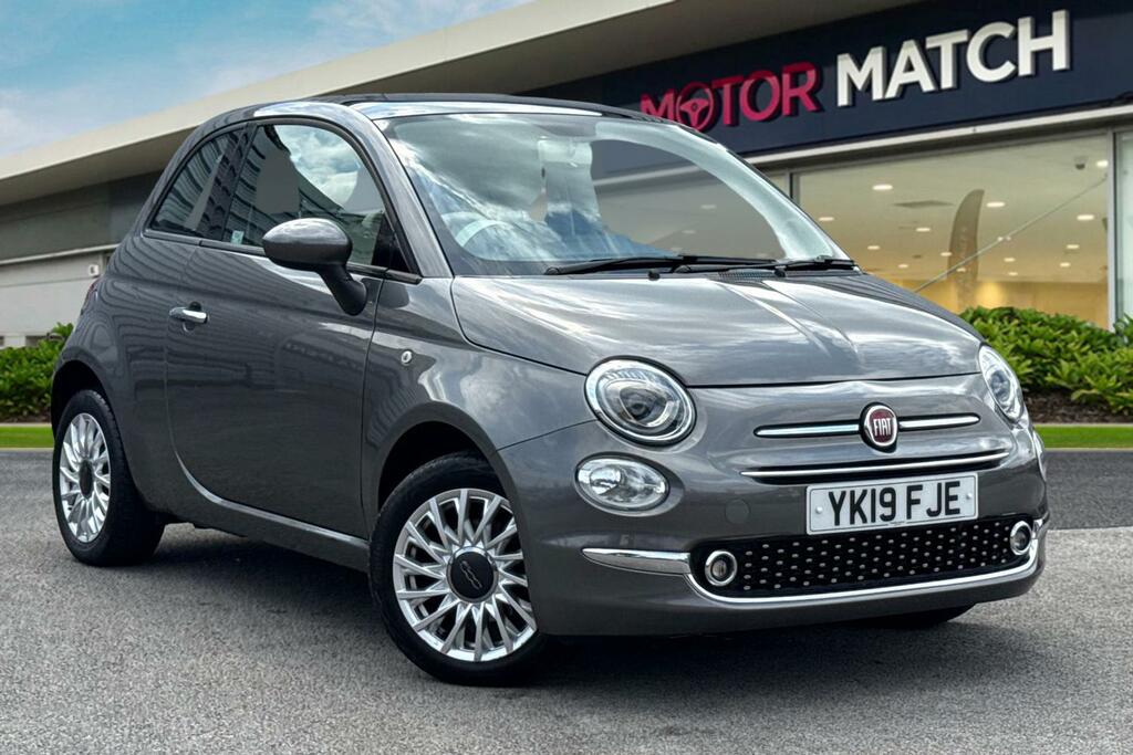 Fiat 500 1.2 Lounge Euro 6 Ss Grey