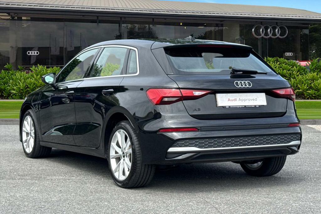 Audi A3 Sport 40 Tfsi E 204 Ps S Tronic PN25HKY Black #2