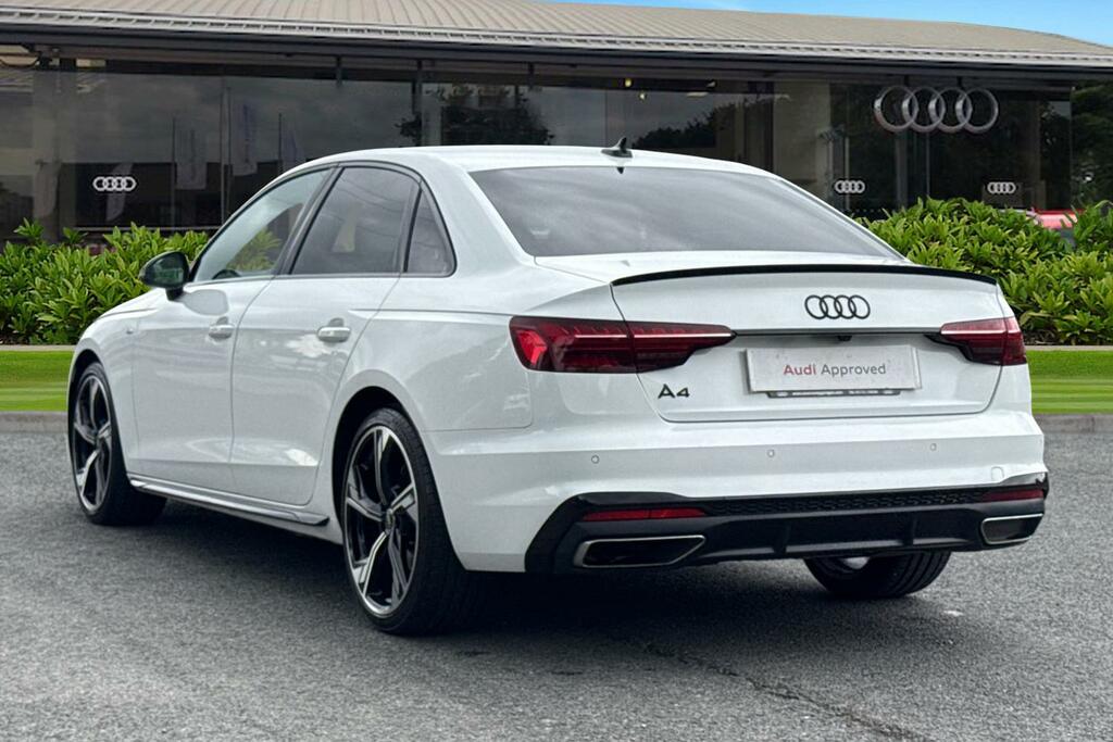 Audi A4 35 Tdi Black Edition S Tronic White #2