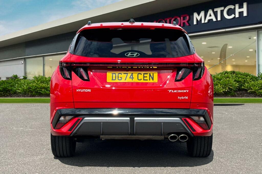 Hyundai Tucson 1.6T Hybrid N Line S Red #4