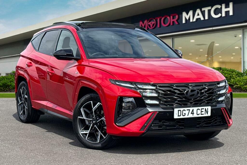 Hyundai Tucson 1.6T Hybrid N Line S Red