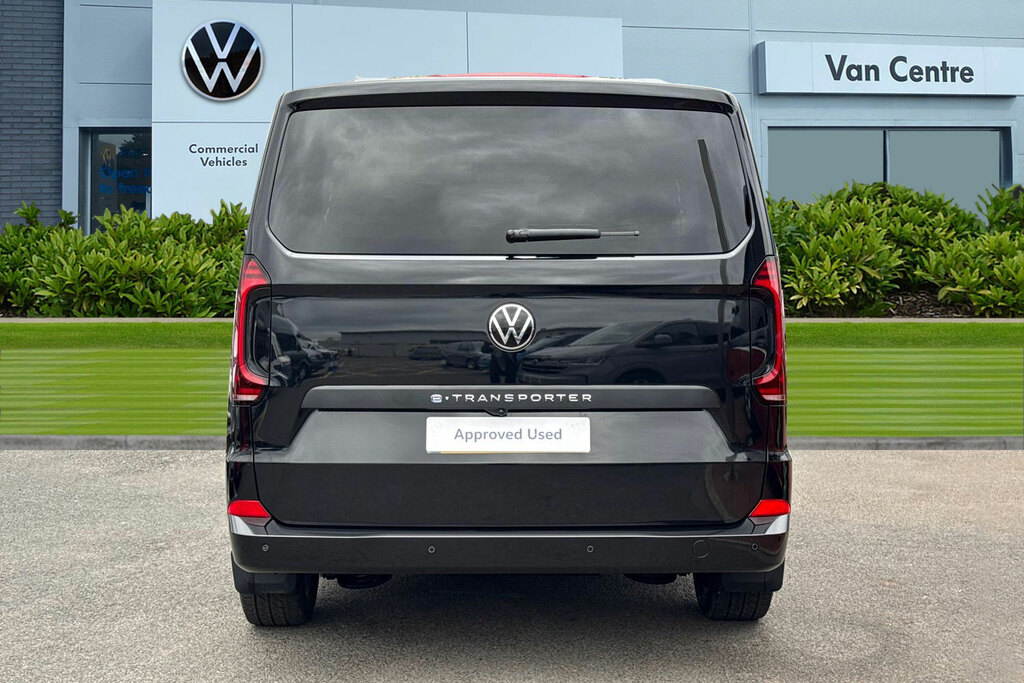 Volkswagen E-Transporter Lwb 218Ps 65Kwh 5 Seats KW75MZL Black #4