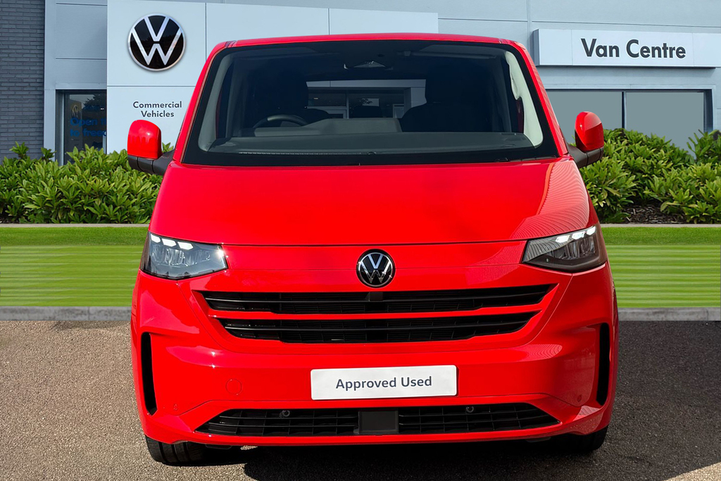 Volkswagen Transporter 2.0 Tdi 150Ps Commerce Pro Kombi Van Red #5