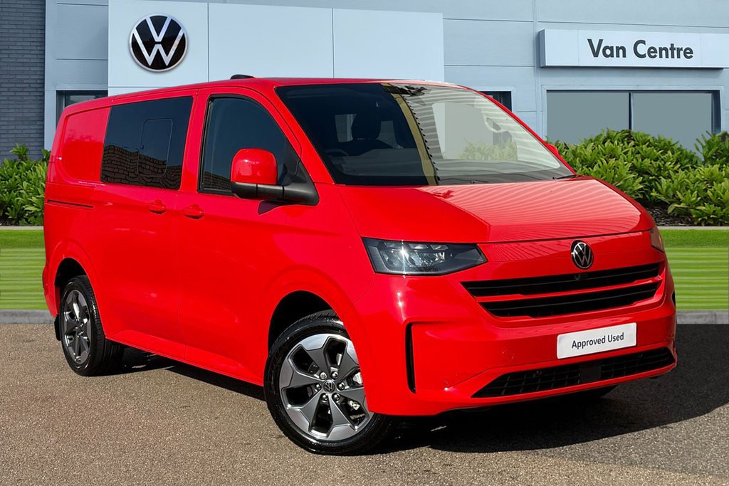 Volkswagen Transporter 2.0 Tdi 150Ps Commerce Pro Kombi Van Red