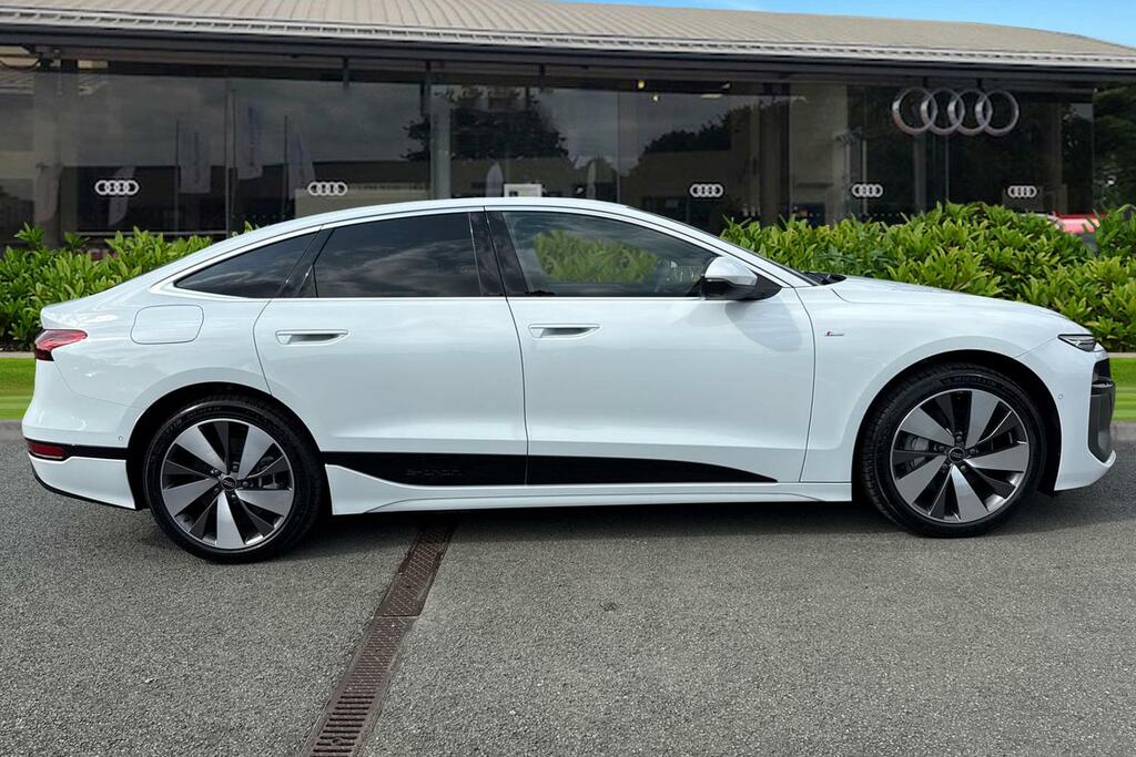 Audi A6 E-tron Sportback 100Kwh Performance S Line White #3