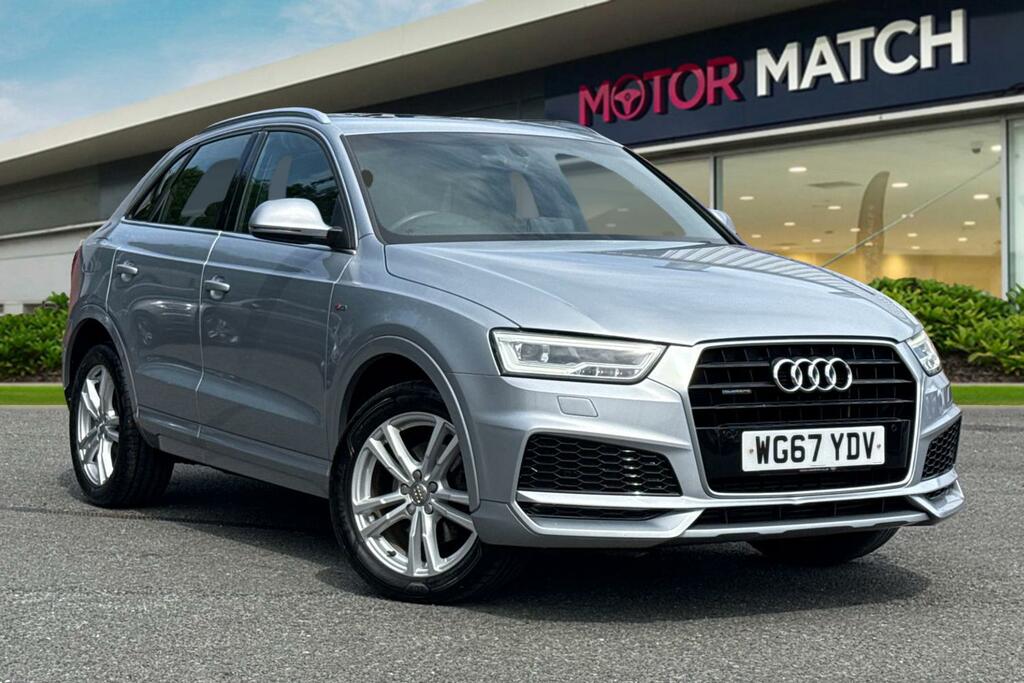 Audi Q3 2.0 Tfsi S Line Edition S Tronic Quattro Euro 6 S Silver