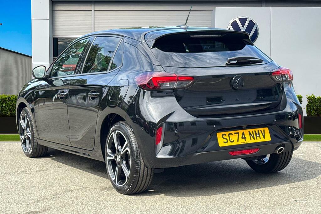 Vauxhall Corsa 1.2 Turbo Gs Euro 6 Ss SC74NMV Black #2