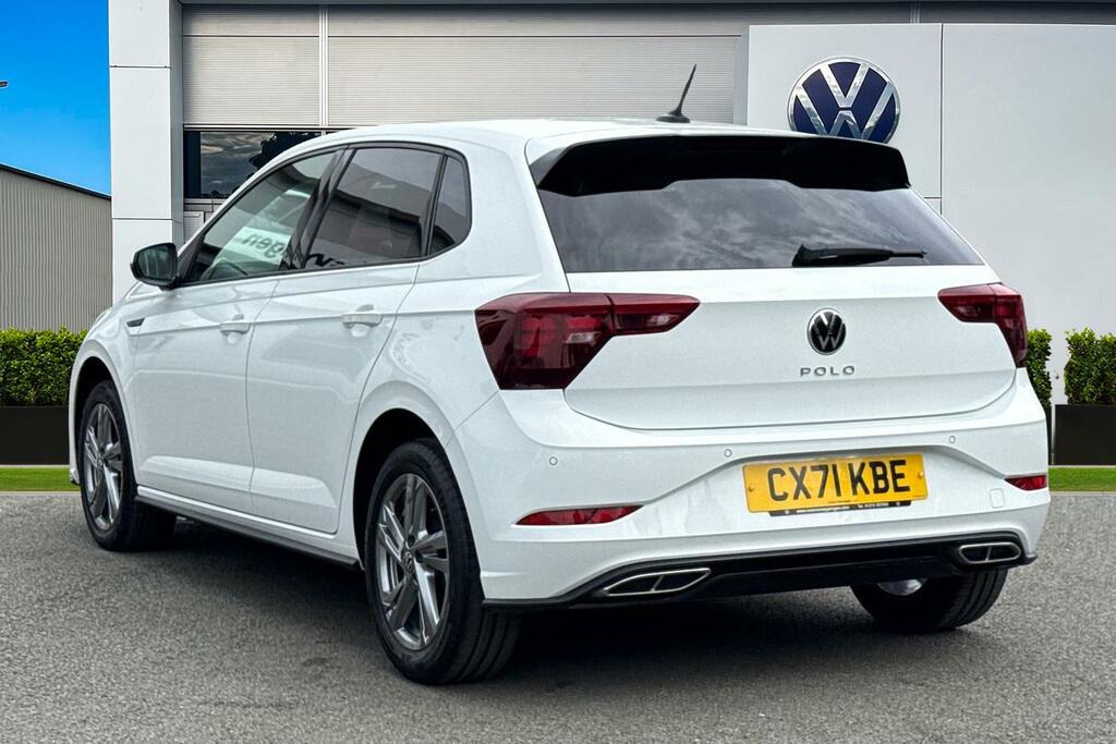 Volkswagen Polo 1.0 Tsi R-line Light Sight Pack, Digital C CX71KBE White #2
