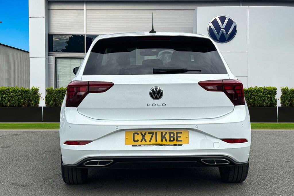 Volkswagen Polo 1.0 Tsi R-line Light Sight Pack, Digital C CX71KBE White #4