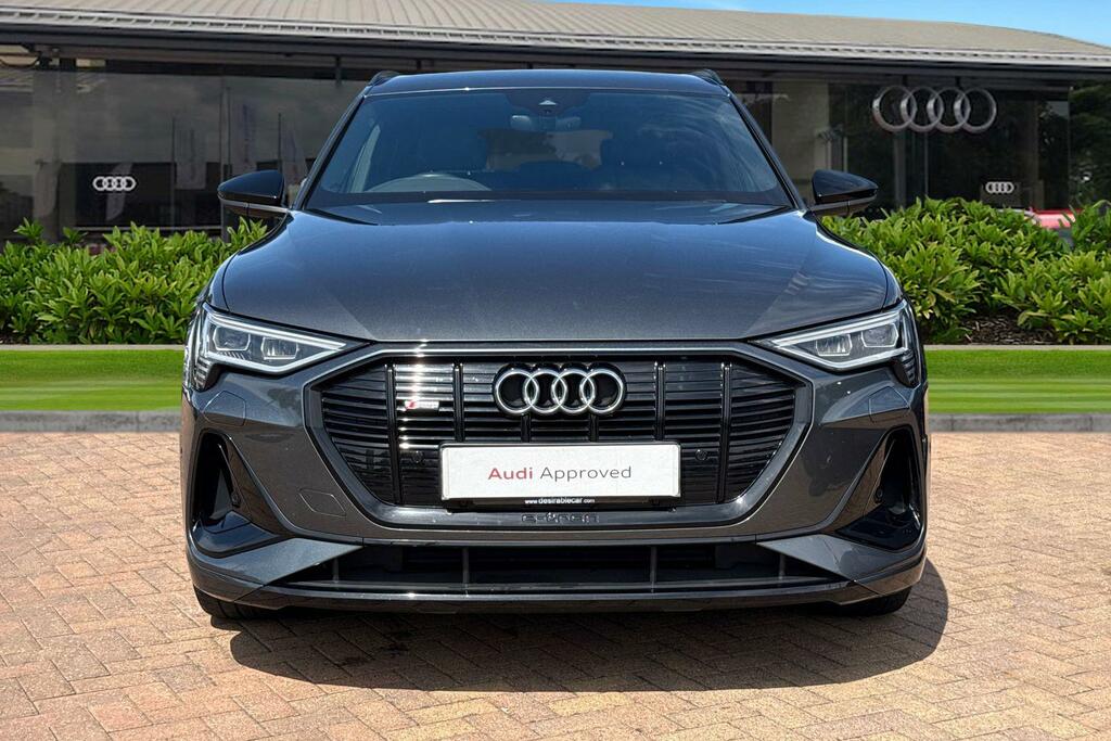 Audi E-tron Black Edition 55 Quattro 300,00 Kw GJ72TFY Grey #5