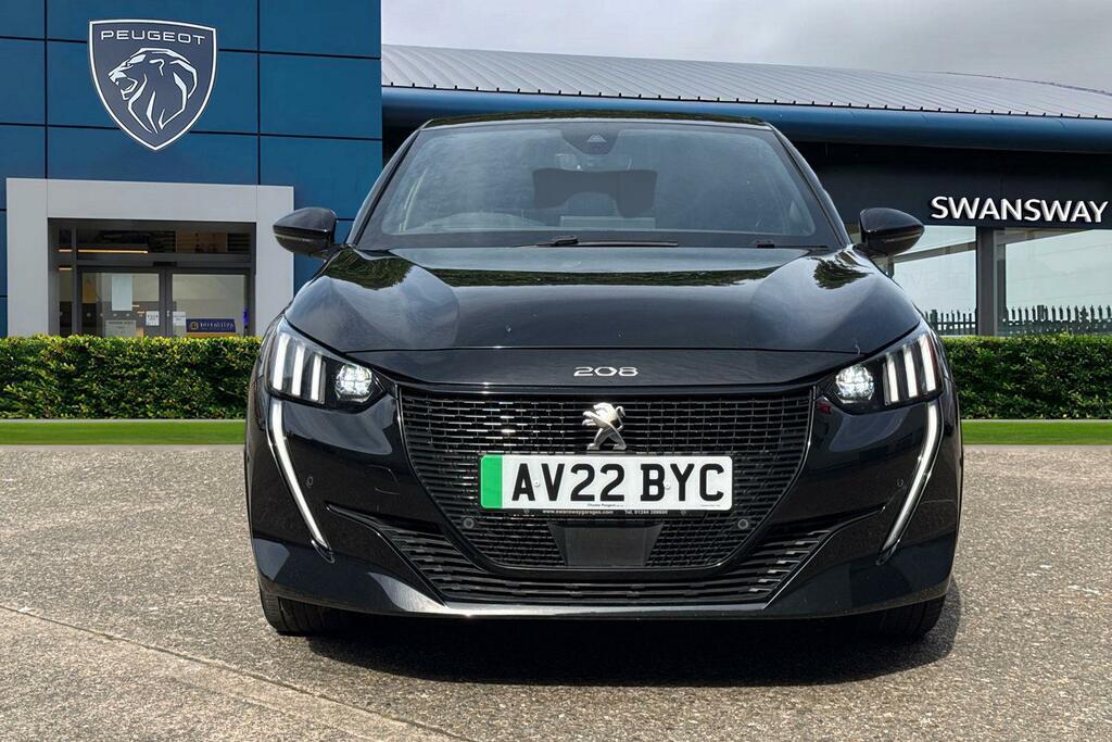 Peugeot e-208 50Kwh Gt 7Kw Charger Black #5
